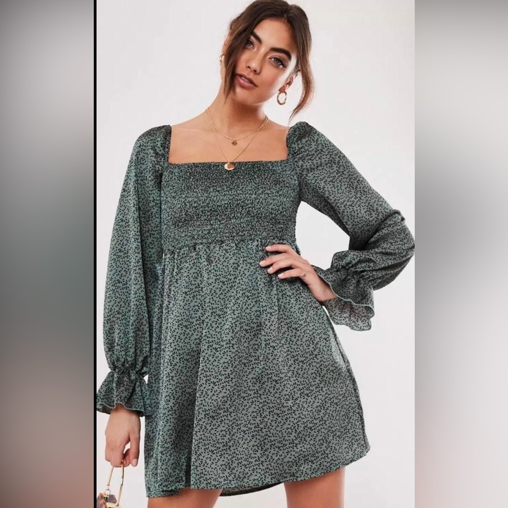 Missguided Milkmaid dress